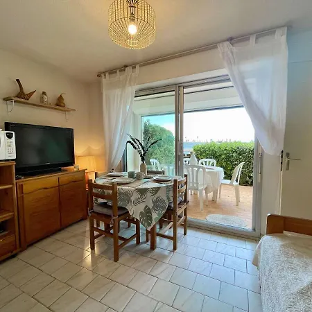 Agreable T3 Cabine Avec Piscine Et Parking A 2 Pas De La Plage - Fr-1-225D-199 Apartment *
