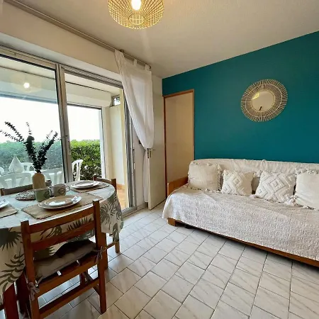 Apartment Agreable T3 Cabine Avec Piscine Et Parking A 2 Pas De La Plage - Fr-1-225D-199 Saint-Cyprien (Pyrenees-Orientales)
